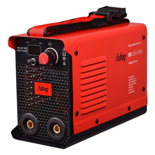 Инвертор MMA сварки FUBAG IR 220 VRD, сварочный ток 220А, рабочее напряжение 150-240В 43637