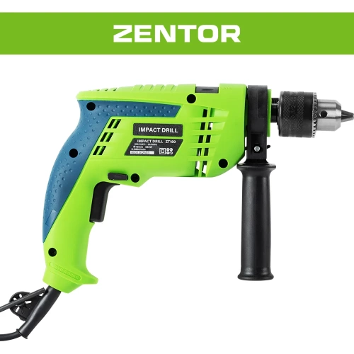 Дрель ударная электрическая Zentor 680 Вт ZT180 фото 4