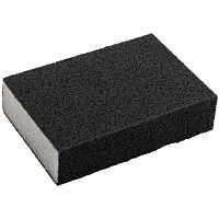 Губка шлифовальная Fit 38367 Р60/ Р100 100х70х25 мм