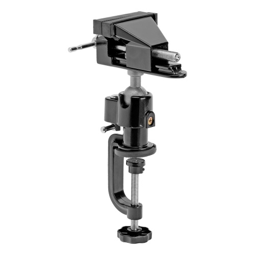 Тиски настольные, многофункциональные, сменная насадка, хомут для дрели, шарнирный механизм, 70 мм Matrix фото 33