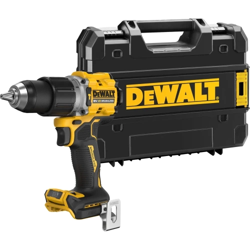Аккумуляторная ударная дрель-шуруповерт DEWALT DCD805NT, 18 В, 2000 об/мин, 34000 уд/мин, без АКБ и ЗУ, в кейсе TSTAK DCD805NT-XJ Аккумуляторная ударная дрель-шуруповерт DEWALT DCD805NT, 18 В, 2000 об/мин, 34000 уд/мин, без АКБ и ЗУ, в кейсе TSTAK DCD805NT-XJ