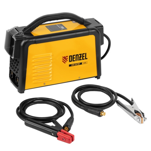 Аппарат инвертор. дуговой сварки SDM-220 Top, 220 А, ПВ 60% кейс Denzel фото 16