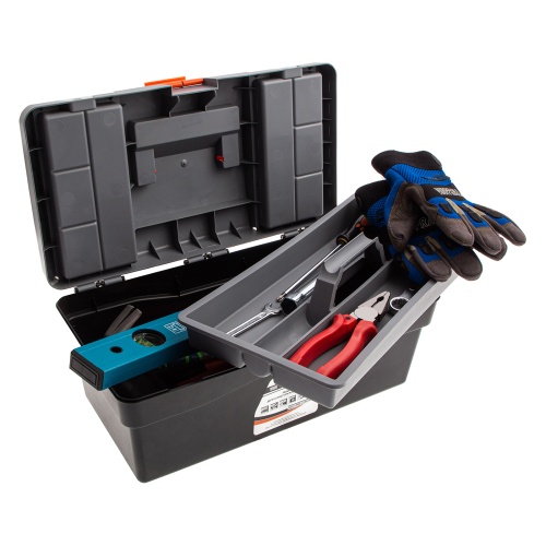 Ящик для инструмента 17", 420 х 220 х 180 мм, пластик Stels фото 20