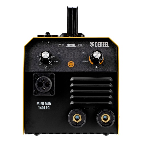 Аппарат инвертор. полуавтомат. сварки Mini MIG-140LFG, 140 А, ПВ 60%// Denzel фото 9