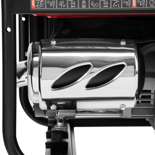 Генератор бензиновый RS-3500, 2,8 кВт, 230В, ручной стартер MTX фото 18