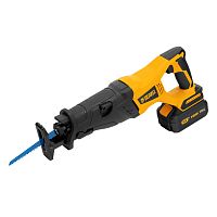 Пила сабельная аккумуляторная бесщет BRC-120,  18В Li-Ion Denzel