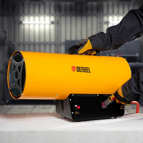 Газовая тепловая пушка GHG-50, 50 кВт, 1400 м3/ч, пропан-бутан Denzel фото 19