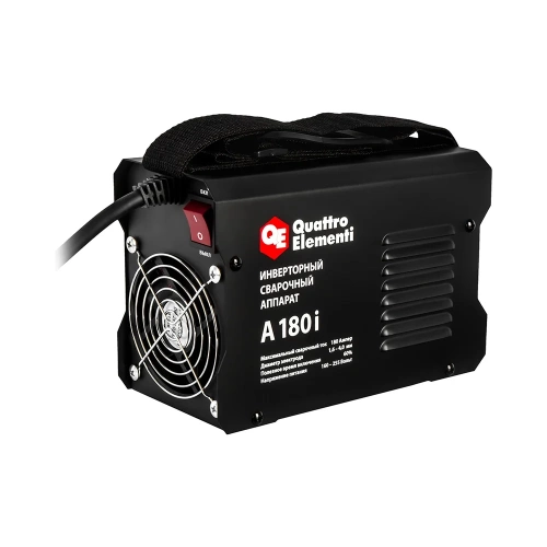 Аппарат электродной сварки QUATTRO ELEMENTI A 180i (180 А, электроды до 4.0 мм, дисплей) 922-586 фото 3 Аппарат электродной сварки QUATTRO ELEMENTI A 180i (180 А, электроды до 4.0 мм, дисплей) 922-586 фото 3