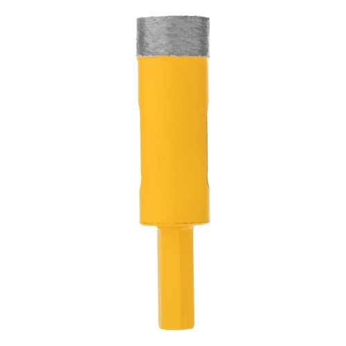 Сверло алмазное по керамограниту, 18 мм, мокрая резка, трехгранный хвостовик Denzel фото 3