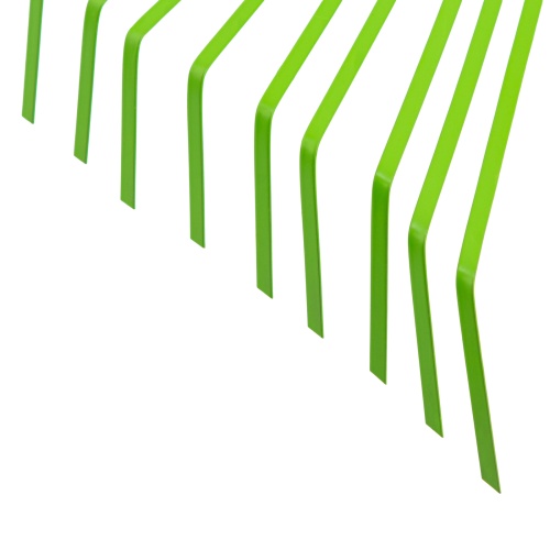 Грабли веерные стальные, 565 мм, 22 плоских зуба, эмалированные, усиленные, без черенка, Palisad фото 5