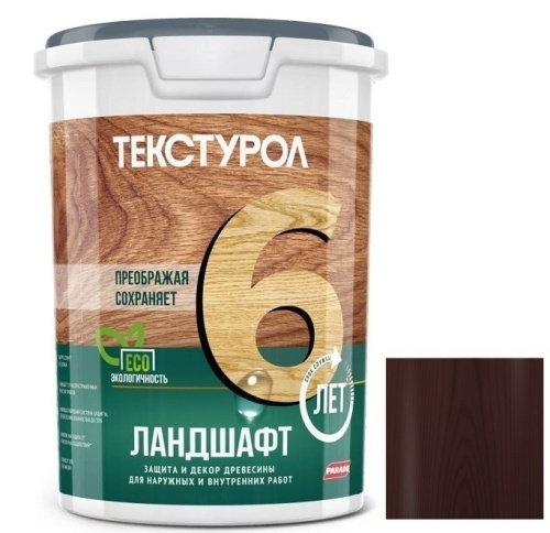 Средство для защиты древесины Текстурол Ландшафт Махагон 0,9 л Средство для защиты древесины Текстурол Ландшафт Махагон 0,9 л