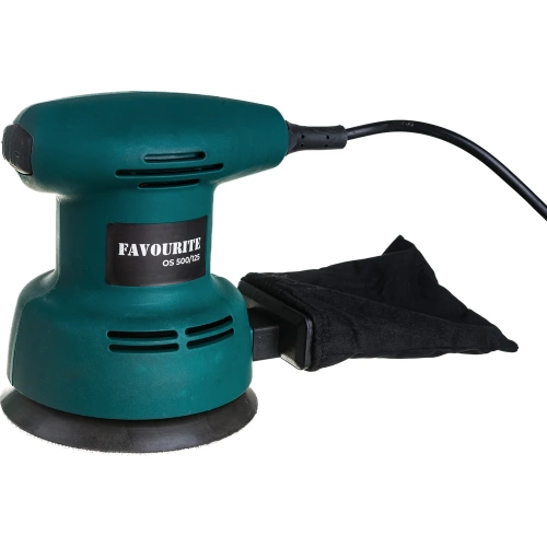 Орбитал.шлиф.машина FAVOURITE OS 500/125 500Вт, диск125мм 11000об/мин 108100500 фото 8