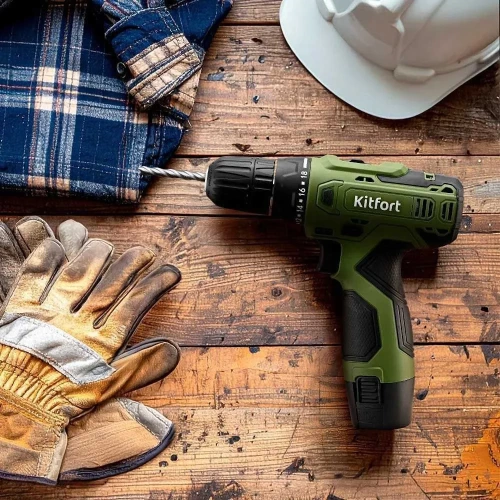 Аккумуляторная дрель-шуруповерт KITFORT КТ-6503 фото 8