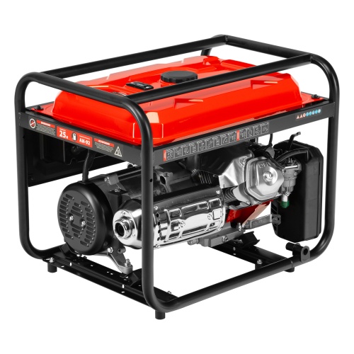 Генератор бензиновый RS-7000E, 6 кВт, 230В, электростартер MTX фото 42