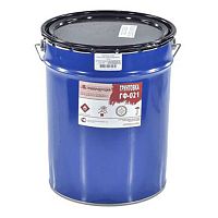 Грунтовка ГФ-021 красно-коричневая 30 кг