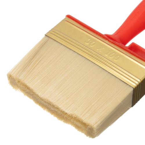 Кисть-ракля, 30 х 100 мм, искусственная щетина, пластмассовый корпус, пластмассовая ручка MTX фото 3