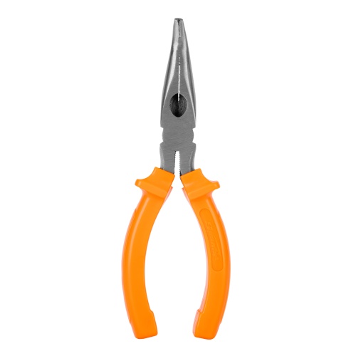 Длинногубцы изогнутые Classic, 160 мм, шлифованные, пластмассовые рукоятки Sparta фото 5