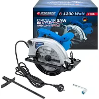 Пила циркулярная Forsage (1200Вт, 5500 об/мин, размер диска 185х20х2,4мм) F-7185(60748)