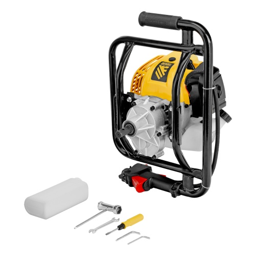 Мотобур DX-52, объем двигателя 52 см3, соединение 20 мм, без шнека Denzel фото 34