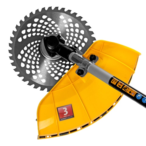 Триммер бензиновый DTL-52S, 52 см3, разъемная штанга, состоит из 2 частей Denzel фото 3