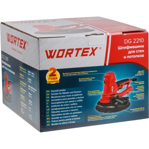 Шлифмашина для стен WORTEX DG 2210 0304214 фото 11