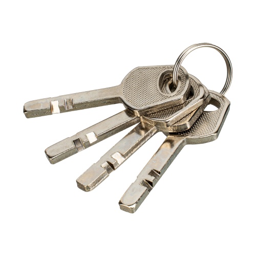 Замок навесной, хромированное покрытие 70 мм Matrix фото 6