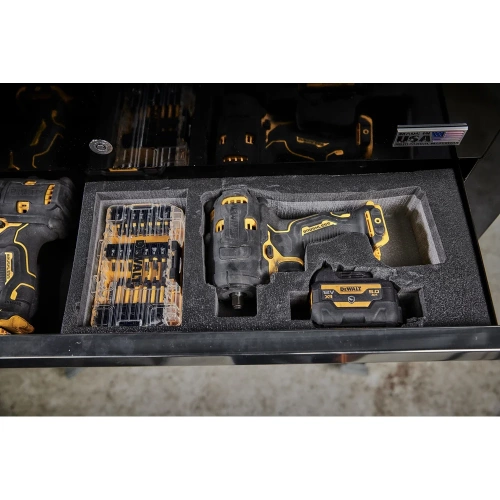 Аккумуляторный гайковерт DEWALT DCF901P1G, 12 В, 340 Нм, 3250 уд/мин, с АКБ 5 Ач и ЗУ, в чехле DCF901P1G-QW фото 9