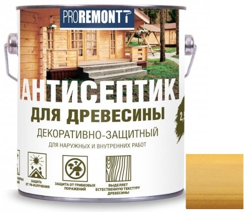 Антисептик для древесины Proremontt Сосна 2,5 л