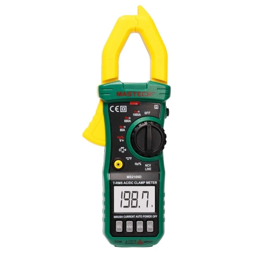 Токовые клещи Mastech MS2109D M117 фото 5 Токовые клещи Mastech MS2109D M117 фото 5