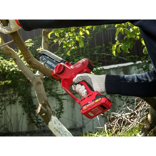 Аккумуляторная мини-пила WORTEX CEC 2518-2 в кор. ALL1 XLT SOLO бесщеточный, 18 В, 6'' 1334827 фото 8