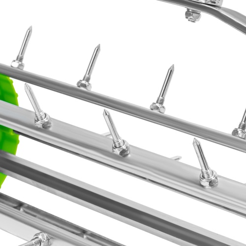 Аэратор газонный, 440 х 1400 мм, стальной черенок, Palisad фото 6