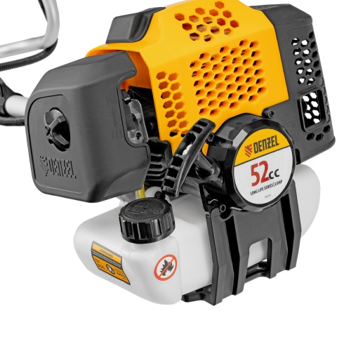 Триммер бензиновый DGT 520S, 52 см3, 3 л. с, разъемная штанга, состоит из 2 частей Denzel фото 9