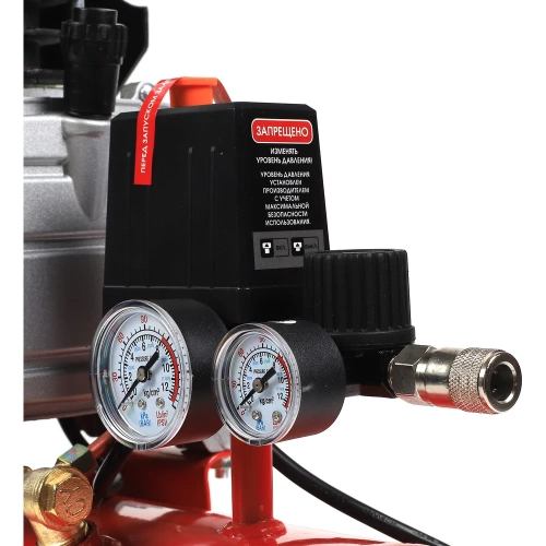 Поршневой масляный компрессор ПОБЕДА KM 24-230, 230 л/мин, 8 бар, 1500 Вт, 24 л, быстросъемный 1/4 525301765 фото 5