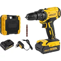 Аккумуляторная дрель-шуруповерт MOLOT MBD 1815 Li в чем. 1335504