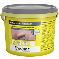Грунтовка Weber-Vetonit.prim contact Кварцевая сцепляющая