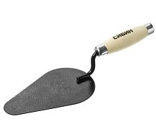 Кельма печника Сибин 0820-4_z01 с деревянной усиленной ручкой