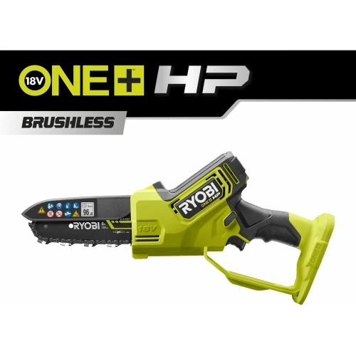 Бесщеточная цепная пила Ryobi ONE+ 18В RY18PSX15A-0 15 см 5133005779 фото 3 Бесщеточная цепная пила Ryobi ONE+ 18В RY18PSX15A-0 15 см 5133005779 фото 3