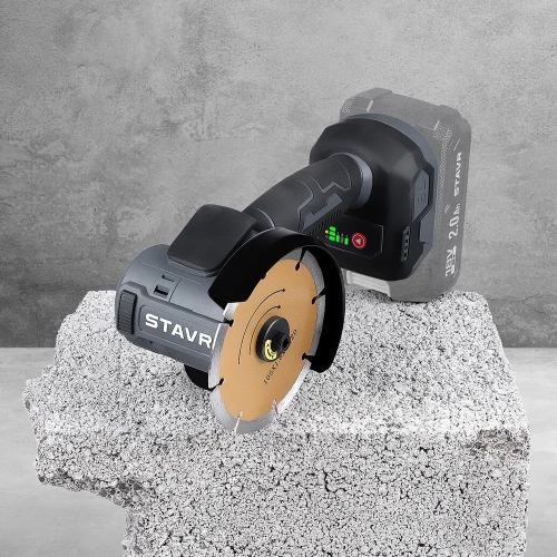 Машина углошлифовальная Ставр STAVR SAG 18BL-76V (без АКБ и ЗУ) 9020700104 фото 11 Машина углошлифовальная Ставр STAVR SAG 18BL-76V (без АКБ и ЗУ) 9020700104 фото 11