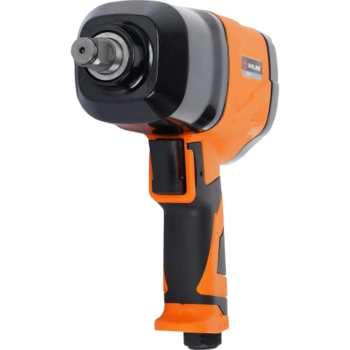 Гайковерт пневматический ударный композитный Airline 1/2"DR 330Нм PRO с головками 17пр. (9-27мм), кейс ATAZ101 фото 4