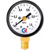 Общетехнический манометр РОСМА ТМ-310Р.00 (0-1.6МПа) ДК63 G1/4, класс точности 1.5 D270-06652