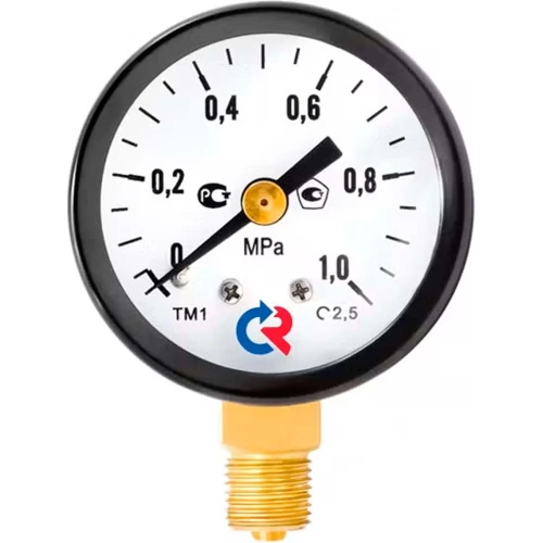 Общетехнический вакуумметр РОСМА ТВ-310Р.00 (-0.1-0МПа) ДК63 G1/4, класс точности 2.5 D070-01435 Общетехнический вакуумметр РОСМА ТВ-310Р.00 (-0.1-0МПа) ДК63 G1/4, класс точности 2.5 D070-01435