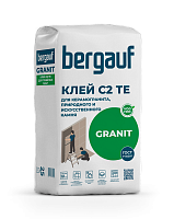Клей для керамогранита, природного и искусственного камня Bergauf Granit 25 кг
