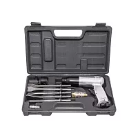 Пневматический молоток THORVIK AHK9190 190 мм, в наборе с насадками, 9 предметов 53689 053689