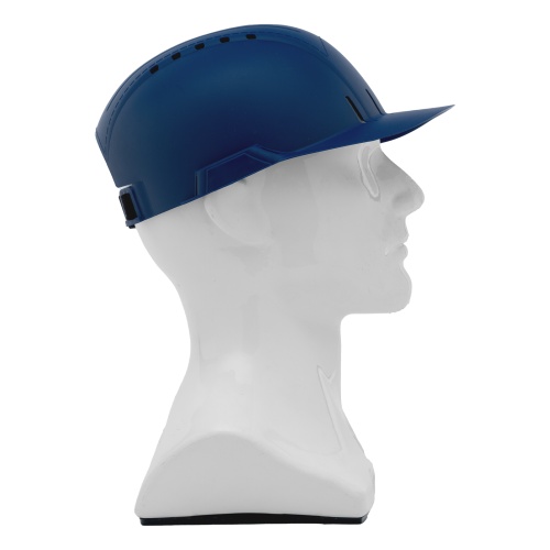 Каскетка защитная "Стиль", пластиковая, синяя Сибртех фото 4