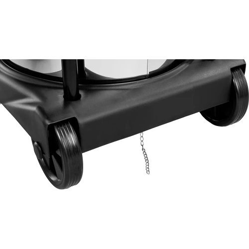 Строительный пылесос ЗУБР МАСТЕР модель М4-60, 60л, 1400Вт, сухая и влажная уборка, корпус из нержавеющей стали, розетка до 2000Вт ПУ-60-1400 М4 фото 5