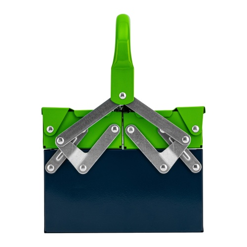 Ящик для инструмента, 430 х 200 х 160 мм, три секции, металлический Сибртех фото 5