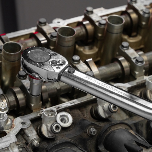 Ключ динамометрический, 42-210 Нм, 1/2, CrV, хромированный Matrix фото 15