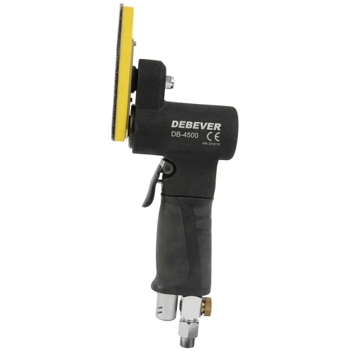 Плоскошлифовальная вибрационная пневматическая машина DeBever орб. ход 1,5 мм; 18000 об/мин DB-4500 фото 5