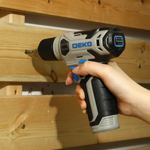 Аккумуляторная дрель-шуруповерт DEKO ZKCD80FU-Li SET 3 063-4128 фото 9