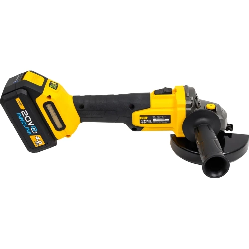 Угловая шлифмашина аккумуляторная DELI 115мм DC601 (2 акб, 20В х 4Ач, ЗУ, 3 скорости, сумка) 162773 фото 9